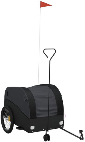 Shumee Bicycle trolley 94150 black, 45 kg, iron - Bicycle Trailer - Main image