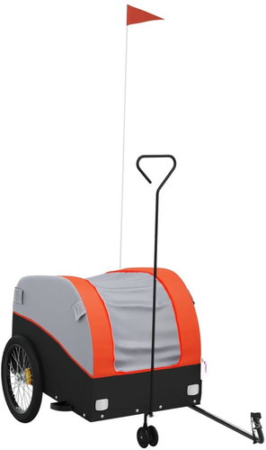 Shumee Bicycle trolley 94145 black and orange, 45 kg, iron - Bicycle Trailer - Main image