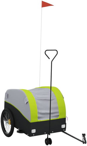 Shumee Bicycle Trolley 94151 black and green, 45 kg, iron - Bicycle Trailer - Main image