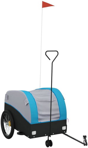 Shumee Bicycle trolley 94149 black and blue, 45 kg, iron - Bicycle Trailer - Main image