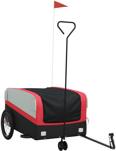 Shumee Bicycle trolley 94062 black and red, 45 kg, iron - Bicycle Trailer - Main image