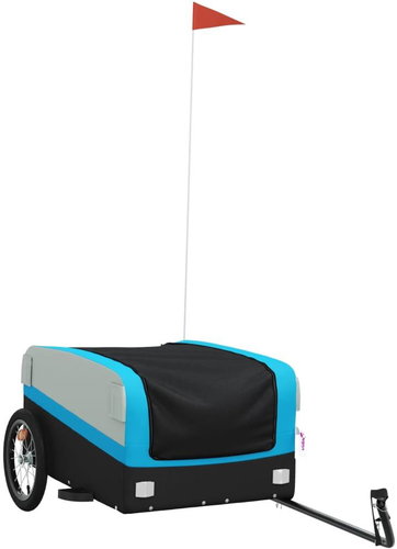 Shumee Bicycle trolley 94044 black and blue, 45 kg, iron - Bicycle Trailer - Main image
