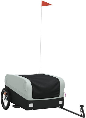 Shumee Bicycle trolley 94042 black and grey, 45 kg, iron - Bicycle Trailer - Main image