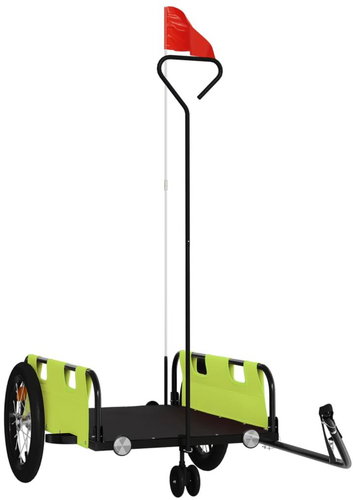 Shumee Bicycle Trolley 94193 green, oxford cloth and iron - Bicycle Trailer - Main image