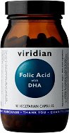 Viridian Folic Acid with DHA 90 kapsúl - Vitamín B