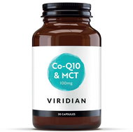 Viridian Co-enzyme Q10 with MCT 100mg 30 capsules - Coenzym Q10