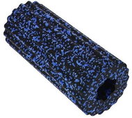 ISO 8681 Foam roller with projections Roller Yoga black and blue - Foam Roller
