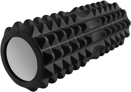 Tunturi Yoga foam roller with massage protrusions - black - Foam Roller - Main image
