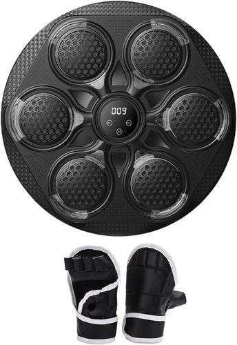 Verk 14590 Electronic with gloves, Bluetooth, black Main image Verk 14590 Electronic with gloves, Bluetooth, black - Boxing Target - Main image