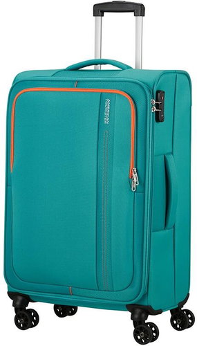 American Tourister Sea Seeker Spinner 68 Aqua Green - Suitcase - Main image