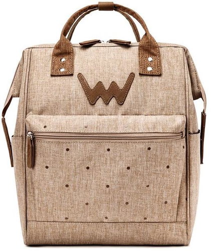 VUCH Luke Dotty Beige - Backpack - Main image