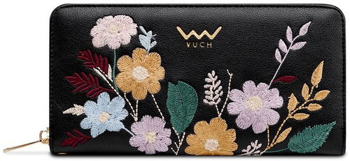VUCH Nightie Nicci Flowers Black - Wallet - Main image
