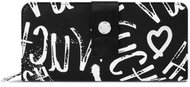 VUCH Zelya Grafitti Black - Wallet