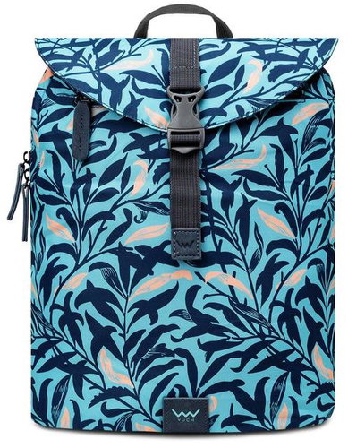 VUCH Corbin Leaves Turquoise - Backpack - Main image