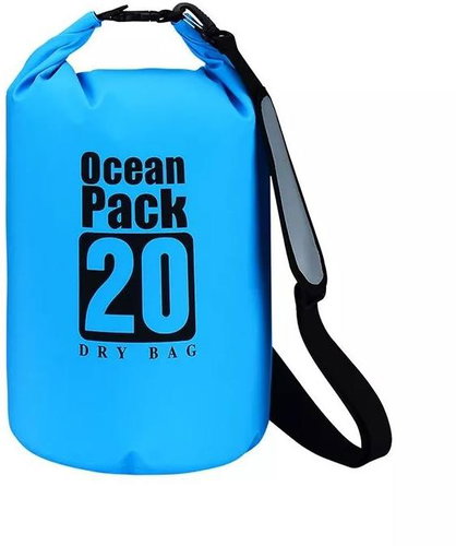 Surtep Waterproof Ocean shoulder bag 20 l, blue - Waterproof Bag - Main image