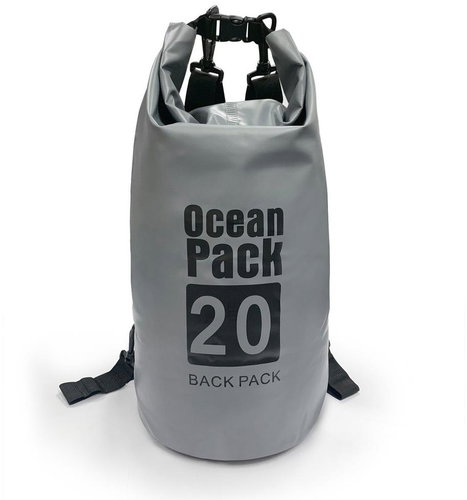 Surtep Waterproof shoulder bag Ocean 20 l, grey - Waterproof Bag - Main image