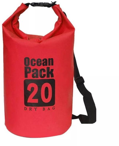 Surtep Waterproof shoulder bag Ocean 20 l, colour red - Waterproof Bag - Main image