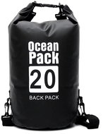 Surtep Waterproof Ocean shoulder bag 20 l, black - Waterproof Bag