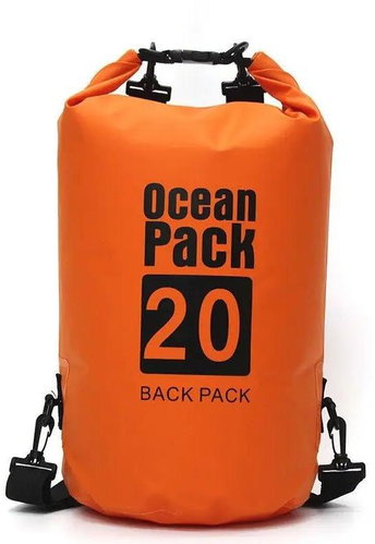 Surtep Ocean waterproof shoulder bag 20 l, orange - Waterproof Bag - Main image