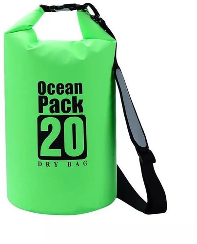 Surtep Waterproof shoulder bag Ocean 20 l, green - Waterproof Bag - Main image