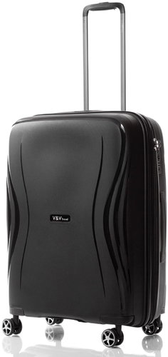 V&V TRAVEL Flash Light Black vel. M - Suitcase - Main image