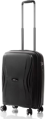 V&V TRAVEL Flash Light Black vel. S - Suitcase - Main image