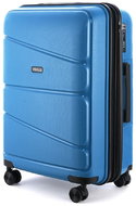 V&V TRAVEL Peace Blue sized. L - Suitcase