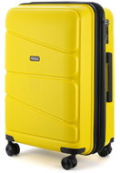 V&V TRAVEL Peace Yellow - Suitcase