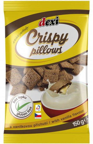 POEX Crispy pillows with vanilla filling 150 g - Cereals - Main image