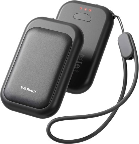 Warmly Mini Black Main image Warmly Mini Black - Hand Warmer - Main image