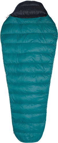 Warmpeace Solitaire 250 170cm R teal green/black - Sleeping Bag - Main image