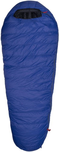 Warmpeace Solitaire 500 195cm royal blue/black - Sleeping Bag - Main image
