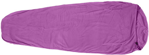 Warmpeace Polartec Micro Mummy 180cm amethyst - Sleeping Bag Liner - Main image