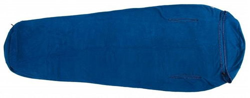 Warmpeace Polartec Micro Mummy 180cm navy - Sleeping Bag Liner - Main image