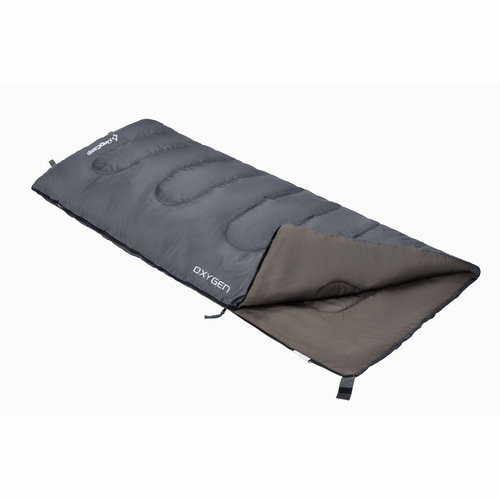 KingCamp Oxygen bag black, left zipper - Sleeping Bag - Main image