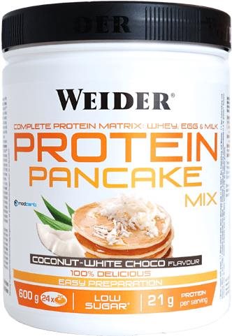 Weider Protein Pancake mix 600g, coconut-white chocolate - Pancakes - Main image
