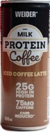 Weider Milk Protein Coffee, 250 ml, iced coffee latte - Proteínový nápoj