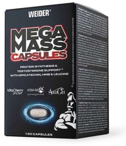 Weider Mega Mass, 120 kapslí - Amino Acids - Main image