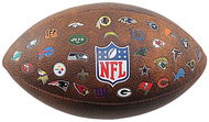 Wilson NFL Off Throwback 32 Team Logo - Lopta na americký futbal