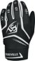Louisville Slugger Omaha Adult Batting Gloves, Black, S - Baseball Glove