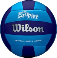 Wilson SUPER SOFT PLAY Royal/Navy - Volejbalový míč