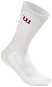 Ponožky Wilson Crew Sock Men's White, 3 páry 39 – 46 - Ponožky