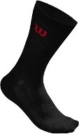 Wilson Crew Sock Men's Black, 3 páry 39 – 46 - Ponožky