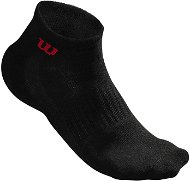 Ponožky Wilson Quarter Sock Men's Black, 3 páry 39 – 46 - Ponožky