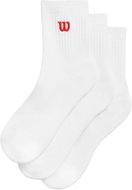 Wilson Quarter Top Sock Men's White, 3 pairs, size S - Socks