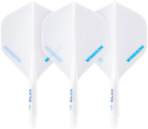 Windson Elix White S - Dart Flights - Main image
