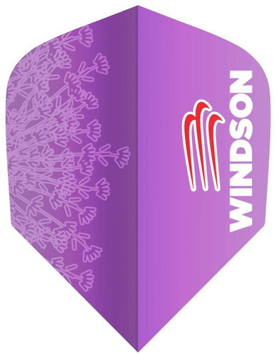 WINDSON plastic dart flights, Lavender, 9 pcs - Dart Flights - Main image