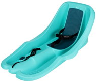 Merco Baby Rider plastic bobsleigh titanium blue - Bobsled