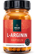 WoldoHealth L-Arginine HCL 120 capsules - Dietary Supplement