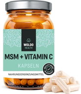 WoldoHealth MSM + Vitamin C 180 capsules - Joint Nutrition